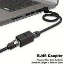 Extensor de Conector Ethernet Hembra a Hembra - Cable RJ45, Alimentado por USB, Compatible con Cat5/Cat6/Cat6a/Cobre, para Switches de Red, Routers, Servidores - Uso Industrial/Residencial/Occupacional, Extensor y Receptor de Internet para Hogar, Conexió
