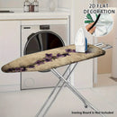 Fundas Lavables para Tabla de Planchar con Diseño Elegante 2D de Enredaderas Moradas - Ajuste Perfecto para la Mayoría de Mesas de Planchado Estándar, Decoración para Lavandería, Accesorios Prácticos y Fáciles de Instalar, Superficie Lisa, Esenciales del