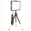 1 Paquete De Luz De Relleno De 6 Pulgadas Con Soporte De Trípode Telescópico De Dos Secciones, Lámpara De Relleno De Panel De Video LED Para Foto De Cámara, Iluminación Para Transmisión En Vivo, Estudio Fotográfico, Maquillaje, Reunión, Selfie, Fotografí