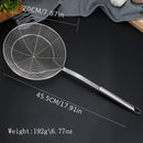 1 Pieza, Colador De Acero Inoxidable, Cuchara De Alambre Con Mango, Colador De Araña De Cocina, Cuchara De Espumadera Para El Hogar, Para Freír, Herramienta De Cocina Para Alimentos Fritos, Utensilios De Cocina, Accesorios De Cocina