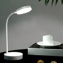 Linterna de Escritorio con Alimentación USB y Iluminación Ajustable - Diseño Elegante en Blanco para Dormitorios, Salas y Residencias Universitarias - Regalo Ideal para San Valentín o Navidad