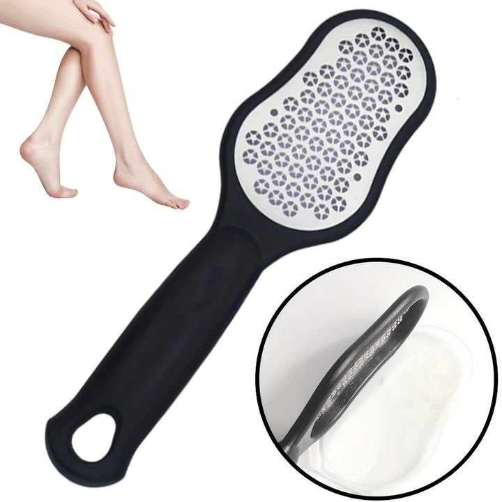 1 pieza, raspador de talón, eliminador de piezas duras y muertas, con tapa, herramienta de cuidado de pies para manicura y pedicura.