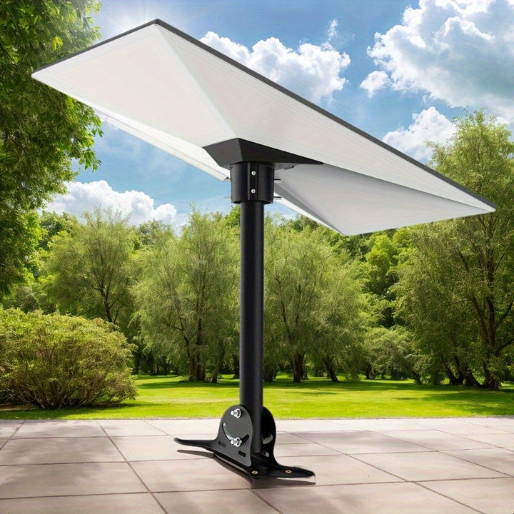 Kit de montaje de techo de Starlink Gen 3 de alta resistencia - Adaptador de tubo de pivote ajustable para plato estándar V3, construcción de acero duradera, no necesita batería, ideal para la configuración de Internet por satélite, configuración de plat