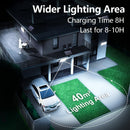 Luces solares para exteriores, IP65, 400 luces LED solares, con detector de movimiento PIR altamente sensible mejorado, desde el amanecer hasta el atardecer, super brillantes, auto NO/OFF, iluminación de seguridad para la casa, la puerta principal, la en