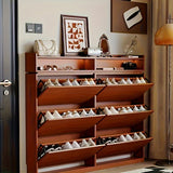 2 Piezas de Accesorios para Zapatero con Tapa Abatible - Marco Reforzado en Acero Inoxidable, Compartimento Oculto Transparente y Organizador Bajo Asiento para Hogar u Oficina (XS93)