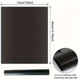 1pc/2pcs/4pcs Forros Para Horno, Estera Reutilizable Para Horno De Microondas, Resistente A Altas Temperaturas, Espesor De 0,2 Mm, Antiadherente, Para El Fondo Del Horno O Microondas, Fácil De Lavar