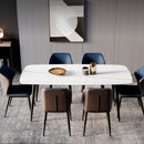 Butaca de Comedor Italiana de Lujo - Respaldo Alto con Cojín Reforzado, Asiento Tapizado, Diseño Moderno Clásico para Hogar, Restaurante, Hotel, Oficina - Áreas de Espera Elegantes - Superficie Fácil de Limpiar, Sillas para Comedor, Muebles de Hotel, Est