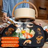 Mini Purificador de Aire Portátil con 2 Filtros Reemplazables, Ventilador para Fumar de Escritorio con Capucha para Hogar, Oficina, Cocina, Instalación Sin Necesidad de Enchufe y Ahorro de Energía de Bajo Ruido