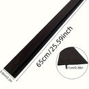 1 pieza, tira de silicona para cubrir huecos, 65 cm (25,59"), relleno de huecos para encimeras de cocina, espaciador de sellado para la superficie de la placa de cocción y el borde de la pared, 0,99 cm de grosor