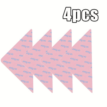 Agarraderas para Alfombras en Suelos de Madera, Cinta Lavable para Alfombras de Área, Almohadillas Antideslizantes para Alfombras en Azulejos y Suelos Laminados, Cinta de Doble Cara para Mantener las Esquinas Planas