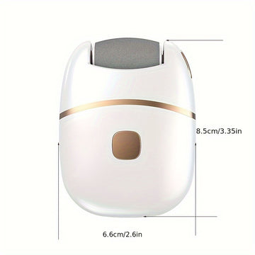 1pc Limpiador Eléctrico de Pies y Eliminador - Lima para Uñas con Cabezal Reemplazable, Alimentado por USB, para Pies Gruesos, Dedos de los Pies y Manos - Sin Cable, Batería de Litio, Afeitadora Compacta para Hogar/Viaje - Ideal para Atletas, Diabéticos,
