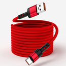 【Nuevo producto de moda】Cable de carga rápida USB-C con diseño moderno y trenzado en nailon resistente, compatible con for Samsung S23, S22, S21, One Plus, Xiaomi y otros dispositivos - Transmisión de datos incluida (100.58cm/149.35cm/201.17cm)