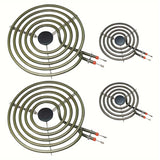 Elemento de superficie compatible con Crosley Mrmf2200km 20.32cm 5 giros quemador de superficie GE 20.32cm bobina elemento de superficie compatible con horno y estufa Whirlpool y GE - Material metálico, no requiere batería