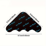 4/18/36piezas Cinta de alfombra reutilizable Antideslizante Anticurvado Lavable Alfombra de suelo Fija Pegatina Alfombra de piso Cinta de suministros para el hogar