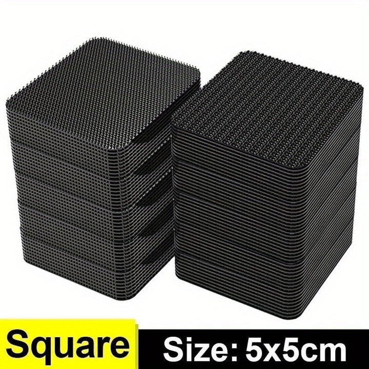 20pcs Anclajes para Alfombras Adhesivos - Pegamento Fuerte, Agarre Antideslizante para Hogar, Coche y Tapetes de Superficie