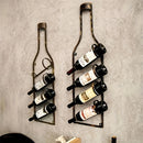 Soporte de vino de bronce vintage, capacidad para 4 botellas, caja de almacenamiento decorativa para bar hogareño, decoración temática de vino | Soporte elegante de vino, soporte de botella de vino