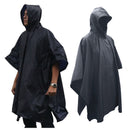 Impermeable Capucha Capa Poncho Adultos Protección Lluvia MJ075