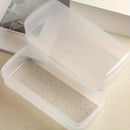Caja de almacenamiento de desinfección grande para reparar herramientas de uñas, una caja de limpieza de plástico móvil con filtro, para herramientas de limpieza, para cajas de almacenamiento de plástico de uñas, sin herramientas incluidas, solo caja