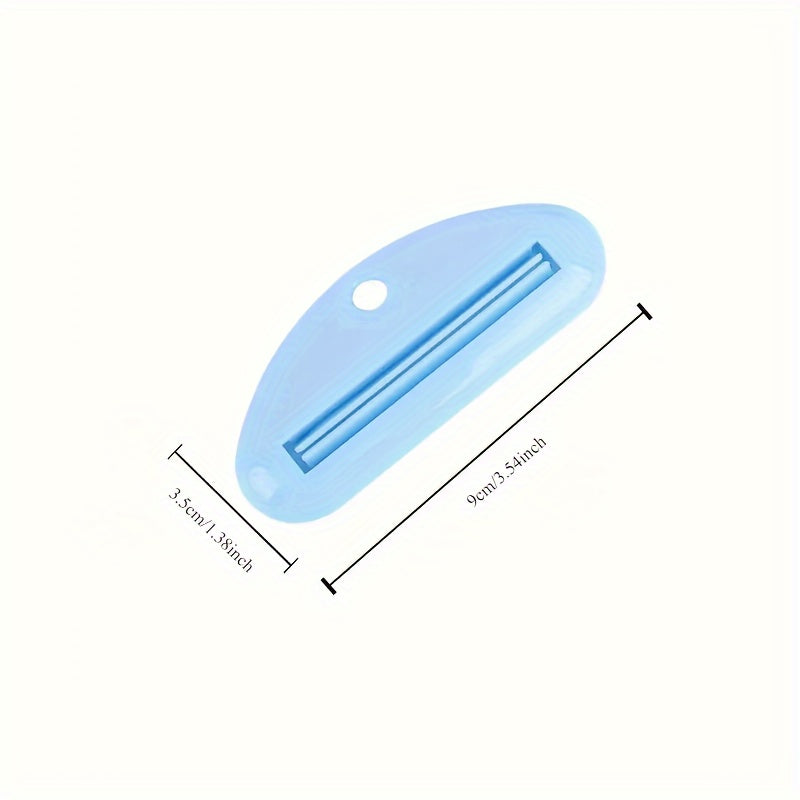 1pc Extrusor de Tubo de Pasta Dental, Clip para Tubo de Pasta Dental, Dispensador Manual de Pasta Dental, Dispensador de Leche Limpiadora Multifunción, Accesorios de Baño