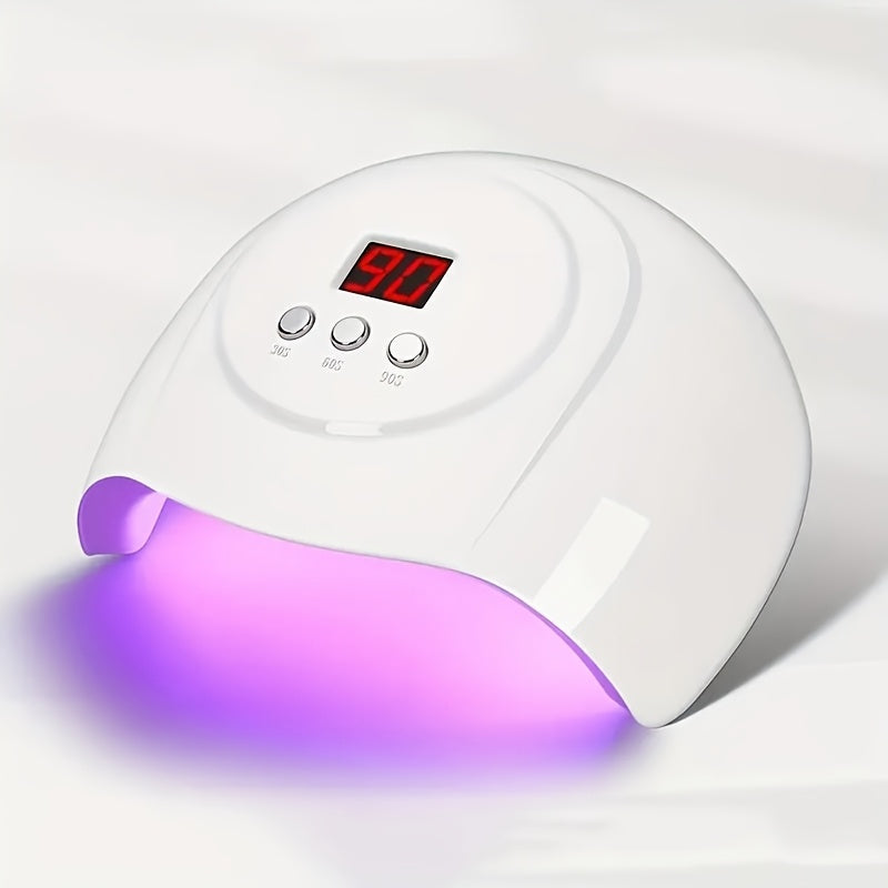Secador de Uñas LED 24 Luces, Máquina Recargable USB para Gel, Kit Profesional de Manicura, Apto para Todos los Tipos de Gels y Cuidado de Pies