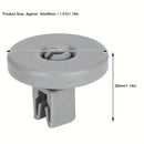4/8pcs Rueda para Lavavajillas Debajo del Estante, Diámetro 40mm, Adecuado para DISHLEX ELECTROLUX IKEA AEG Favorite Privilege Zanussi, Tamaño: 40x29mm/1.57x1.14in