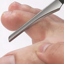 Herramienta de Cuidado de Pies de Acero Inoxidable, Removedor de Cutículas de Acero Inoxidable, Cortauñas para Dedos del Pie, Accesorios Sin Perfume para Pies Suaves