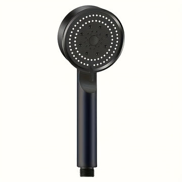 La ducha de alta presión cuenta con 5 configuraciones de rociado - flujo de agua ajustable, diseño montado en la pared y boquilla de silicona para mejorar la experiencia del baño. Viene en una sola pieza y está disponible en 3 colores