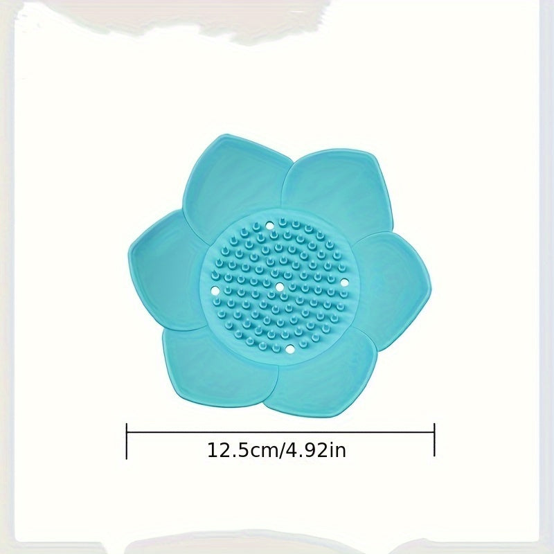 Tazón De Jabón De Flores De Loto De Silicona, Accesorio De Baño Con Drenaje Antideslizante Para Ducha, Uso En Casa Y Cocina, Soporte Universal De Jabón Para Decoraciones De Halloween Y Navidad