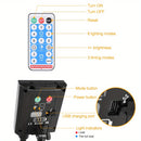 10.3/14.8/30.2 metros - Adecuado para uso en interiores y exteriores, con múltiples modos de iluminación ajustable por control remoto y brillo regulable, ideal para fiestas en el jardín y decoración del hogar