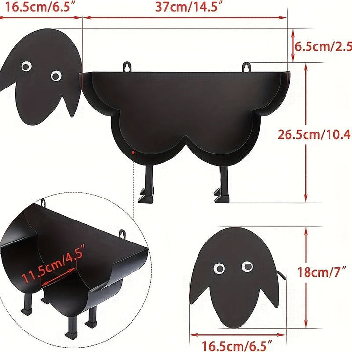 Soporte de papel higiénico de perro de hierro creativo, soporte de rollo de papel higiénico para baño, hierro forjado, estante de almacenamiento de papel higiénico independiente, elementos esenciales para el hogar