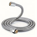 1pc Cabezal de Ducha Ajustable de 3 Modos con Supercompresión de Baja Presión y Manguera de Acero Inoxidable, Material ABS de Alta Calidad, Cabezal de Ducha Ahorrador de Agua para Presión de Agua Baja, Boquilla de Ducha Redonda Plateada