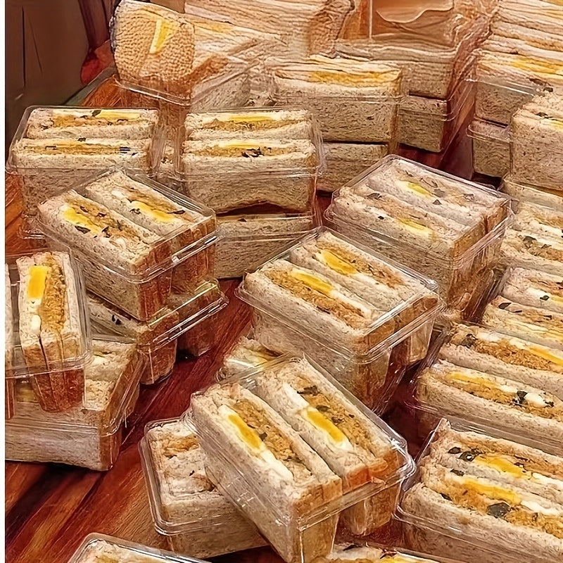 Caja de embalaje de 13 piezas para paquetes de pan, caja de embalaje de pan, caja de conservación de tostadas, caja de embalaje de alimentos refrigerados, caja de embalaje para llevar de grado alimenticio.