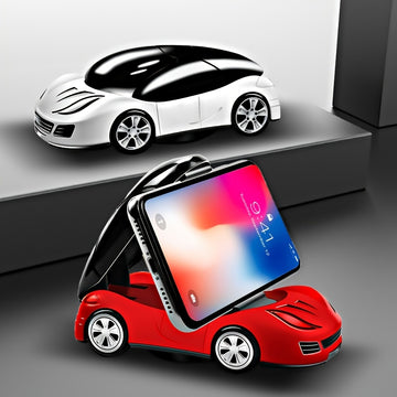 Soporte de Navegación para Modelo de Coche Giratorio 360°, Fuerte Adhesivo Autoadhesivo para Teléfono Móvil en el Salpicadero, Adorno para Modelo de Coche en el Centro de la Consola, Adorno para el Hogar, Soporte para Teléfono Móvil