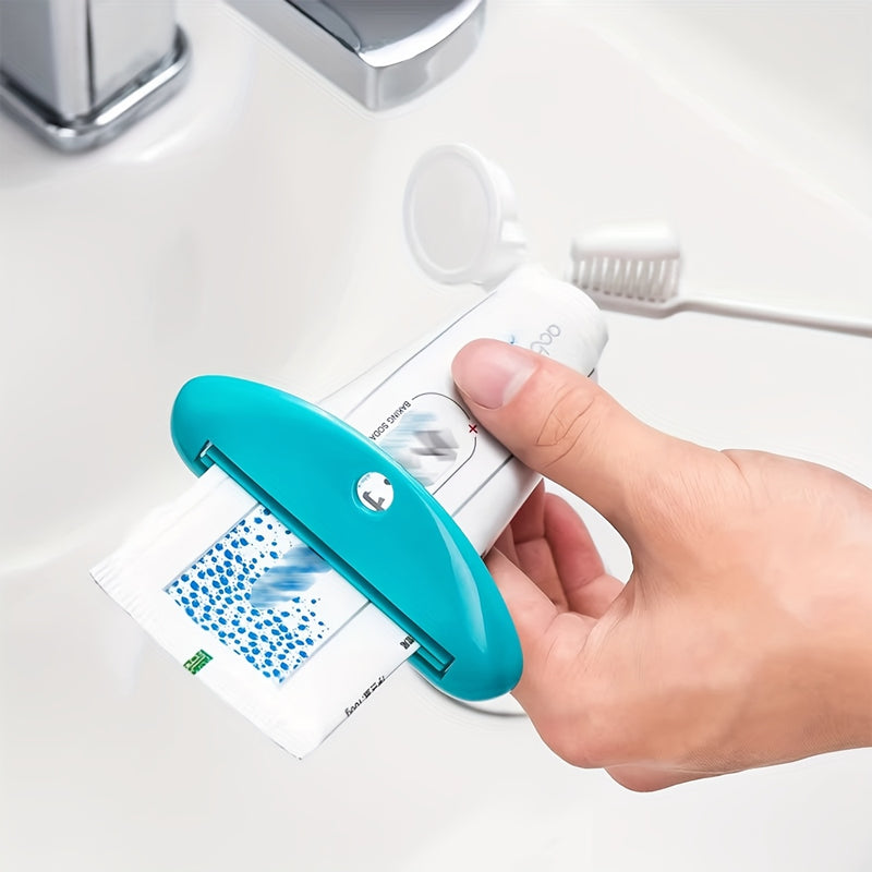 1pc Exprimidor manual japonés para pasta de dientes, limpiador facial y crema de manos - Rizador infantil