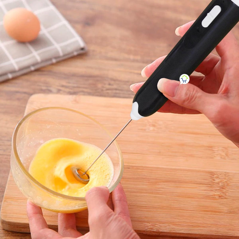 Batidor De Mano Recargable Mezclador Espumador Portátil MK001