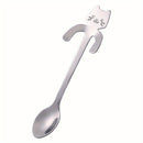 Cucharitas para café con forma de gato de acero inoxidable, 1, 2 o 3 piezas, cucharas pequeñas para té, postres y hielo, ideales para el hogar y fiestas, sin necesidad de electricidad o pilas, perfectas para graduaciones y Ramadán