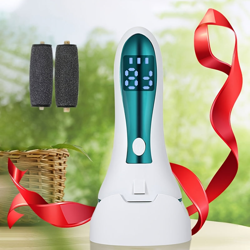 Afeitadora de pies eléctrica, juego de carga USB, lima de uñas portátil, diseñada para el cuidado de las uñas en casa!