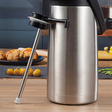 1pc Gran Capacidad Termo de Acero Inoxidable - Dispensador de Bebidas Multiusos para Bebidas Calientes y Frías, Ideal para Uso en el Hogar y la Oficina, Sin Necesidad de Electricidad