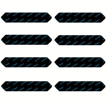 8/16 piezas de pinzas para alfombras, pegatinas antideslizantes y antiperforantes para alfombras, tiras con pegatinas para alfombras de esquinas afiladas, cinta para alfombras adecuada para madera dura y baldosas, almohadillas antideslizantes para alfomb