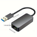 Adaptador USB C a RJ45 2.5G de 2500Mbps con Cable, Compatible con Windows 7/8/10/11 y MAC, Hub LAN para PC Portátil, Configuración de Red Oficina, Convertidor Ethernet Moderno, Rendimiento Fiable, Ideal para Entusiastas Tecnológicos