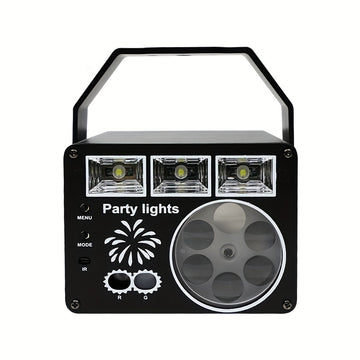 Lámpara de bar de discoteca con control de voz, ritmo LED y luces de fiesta para hogar, habitación, sala de estar, interiores, cumpleaños, iluminación de DJ, adecuada para el Día del Trabajo, Halloween, Acción de Gracias, Viernes Negro, Internet, lunes,
