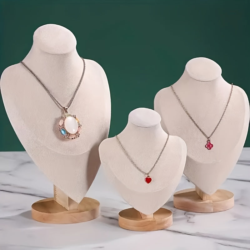 1 pza. con estilo soporte para collares de retratos - Expositor de joyas con estilo para tocador y escaparate - Perfecto para organizar y exhibir sus preciosas torres de joyas colgantes