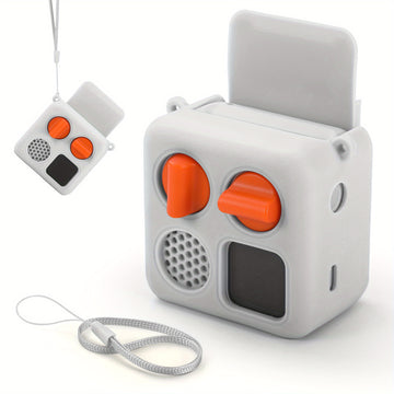 1 pieza, estuche protector portátil de silicona para Yoto Mini (edición 2024), para kit de inicio de reproductor de audio (solo estuche)