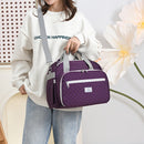 New Fashion Bolsa de Almuerzo de Gran Capacidad, Bolso Bandolera Ligero y Portátil para Salidas Casuales, No Contacto con Comida, Ideal para la Escuela