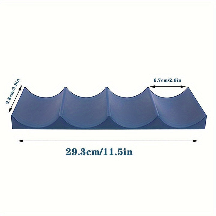Juego de 2 piezas de estante de almacenamiento para latas de vino tinto de 11.5 pulgadas, estante de almacenamiento de vino, adecuado para comedores, salas de estar, escaparates, cocinas, etc