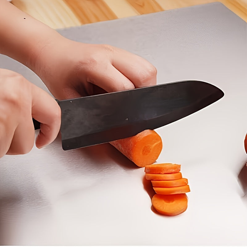 Tablero de corte de acero inoxidable con borde, tablero de hornear de alta resistencia para carnes, verduras y pan, fácil de limpiar.