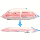 Juego de 8 bolsas de almacenamiento de vacío extra grandes con bomba de mano - Ahorro de espacio, herméticas, resistentes al polvo y la humedad, cierre con cremallera, no necesita electricidad, ideal para ropa, ropa de cama y mudanzas de dormitorios, bol