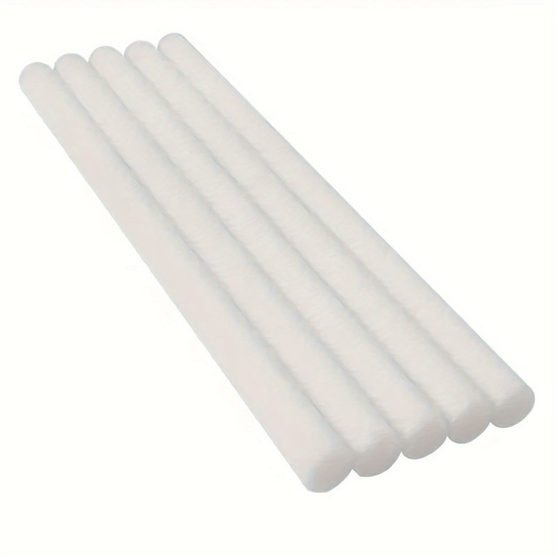 Hisopos de algodón de fibra de aromaterapia de alta absorbencia, filtros de varillas de repuesto para humidificadores de hogar y oficina - Paquete múltiple, no eléctricos