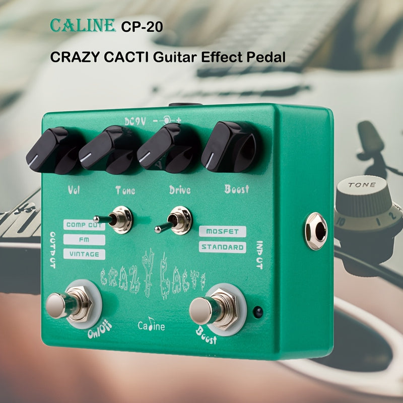Pedal de Efecto para Guitarra Caline CP-20 Crazy Cacti Overdrive