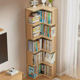 1 estante de esquina independiente, diseño exquisito, multifuncional, ahorro de espacio, adecuado para diferentes escenarios como sala de estar, dormitorio, estudio, etc., elegante elección para el hogar.